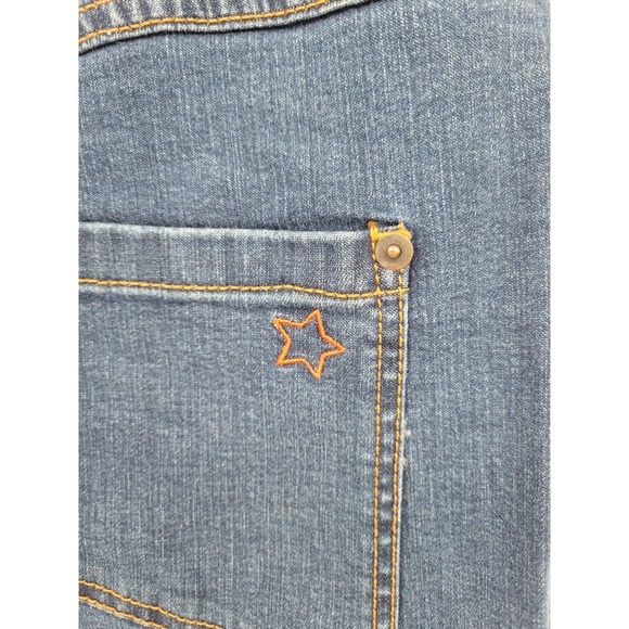 Preen Line XS Patchwork Straight Leg Ankle Jeans Pants Blue Unique - Picture 7 of 11